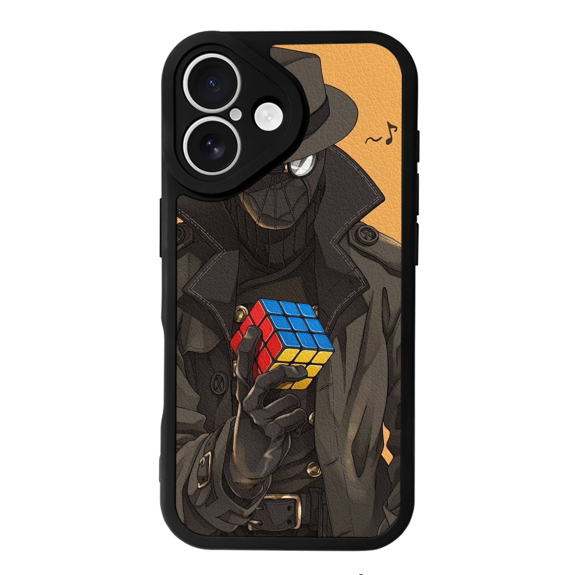 Spider Man スパイダーマン 【iPhone 16シリーズ対応】シリコンスマホケース（レザー調） 材質：シリコン